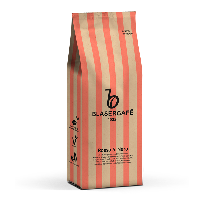 Rosso e Nero Bohnenkaffee 250g